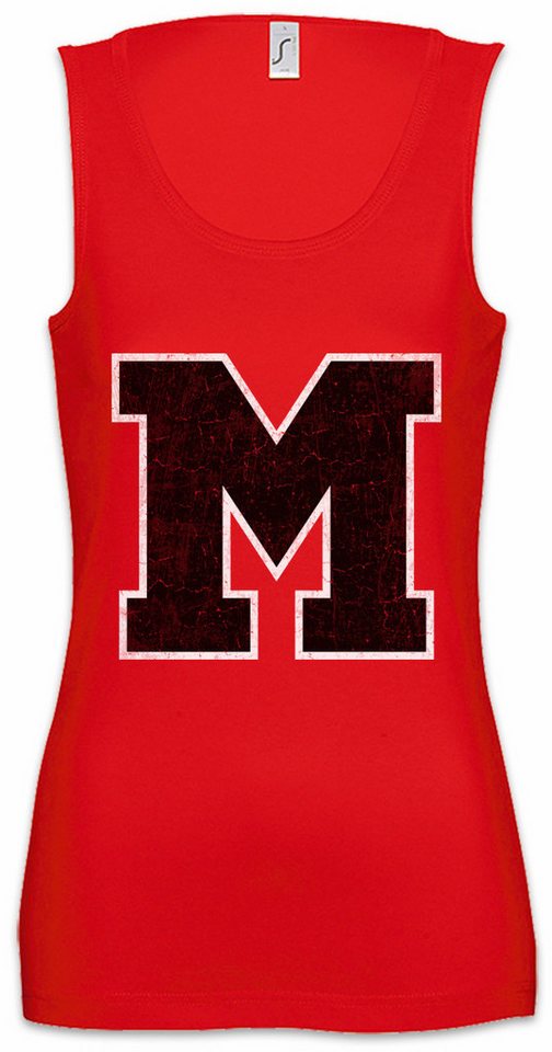 Urban Backwoods Tanktop M Team Ärmelloses Damen T-Shirt Glee Mannschaft Team Symbol Sign Logo Trikot College Jacke Jacket von Urban Backwoods