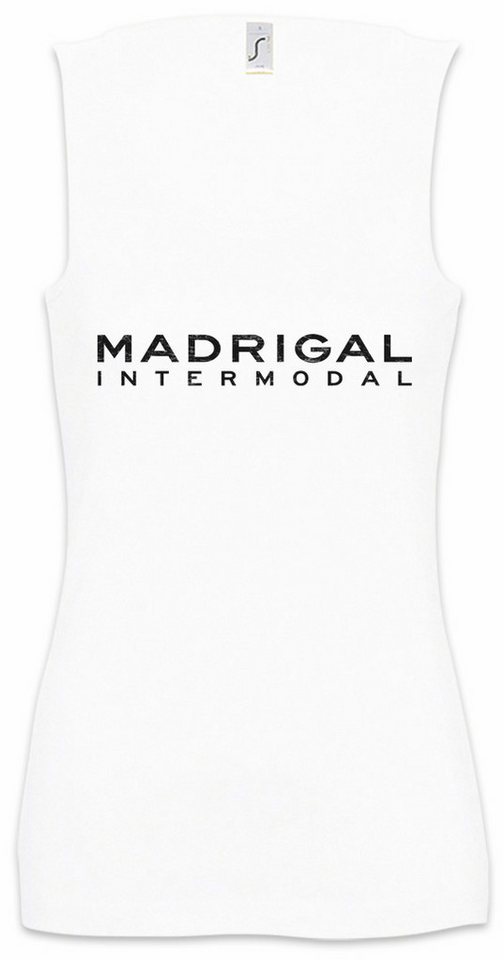 Urban Backwoods Tanktop Madrigal Intermodal Ärmelloses Damen T-Shirt Better Breaking Call Fun Company Logo Sign Symbol von Urban Backwoods