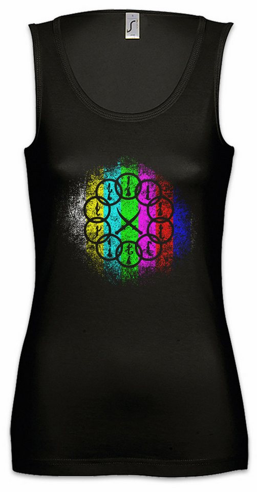 Urban Backwoods Tanktop Mandarin Vintage Logo I Ärmelloses Damen T-Shirt Iron Tony Comic Industries Man Sign Arc von Urban Backwoods