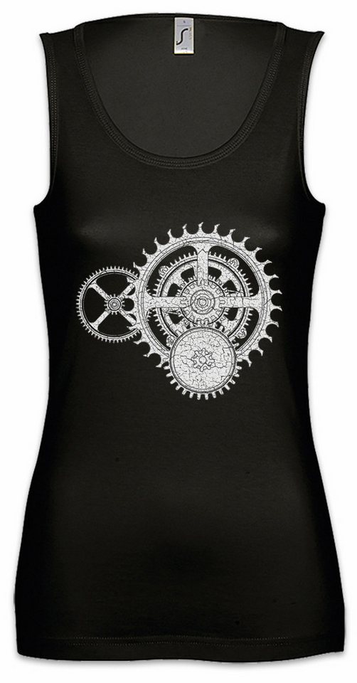 Urban Backwoods Tanktop Mechanism I Ärmelloses Damen T-Shirt Uhr Uhrmacher Clockwork Uhren Mechaniker Mechanik Collector Technologie von Urban Backwoods