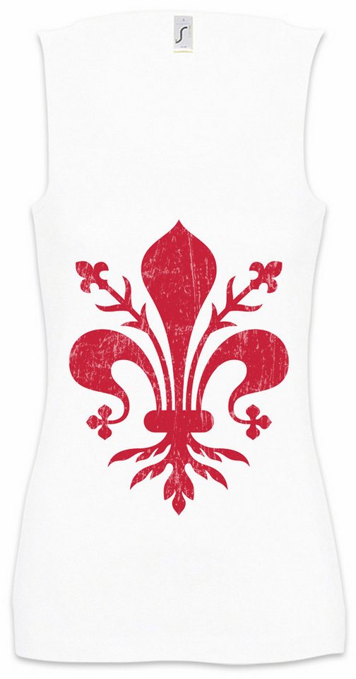 Urban Backwoods Tanktop Medici Symbol Ärmelloses Damen T-Shirt Wappen Coat Of Arms Cosimo Florenz Lorenzo De House von Urban Backwoods
