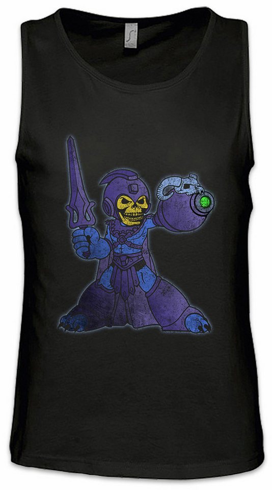 Urban Backwoods Tanktop Mega Masters Skull Ärmelloses T-Shirt Eighties Gamer Universe 80s Man Skeletor He Game Nerd von Urban Backwoods