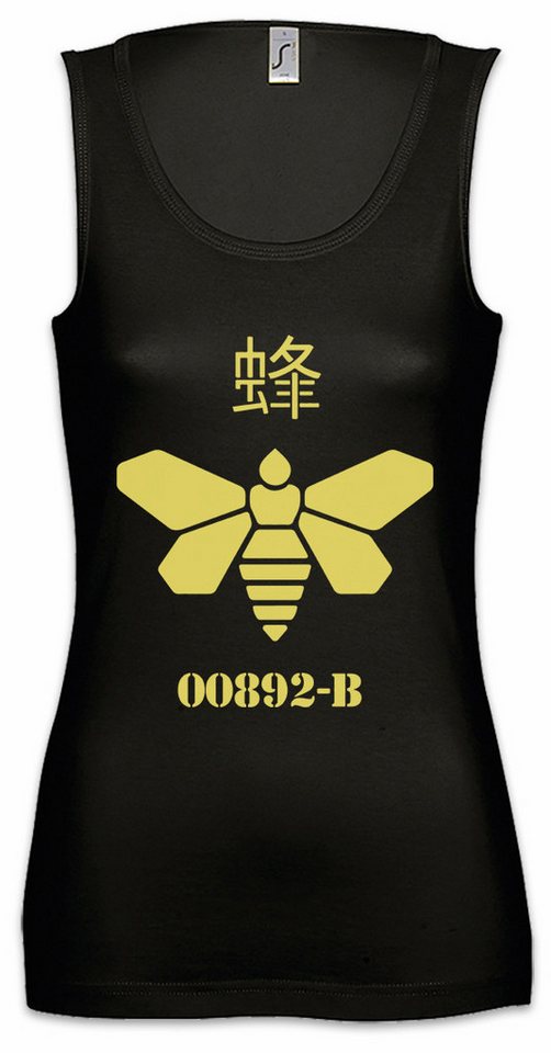 Urban Backwoods Tanktop Methylamine Logo Ärmelloses Damen T-Shirt Breaking Heisenberg Walter Los Pollos Serie Hermanos von Urban Backwoods