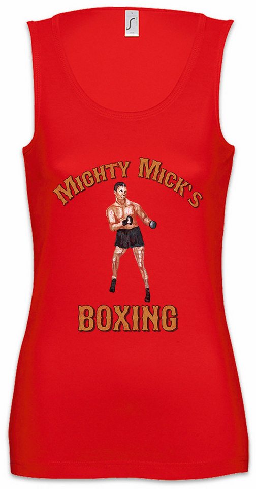 Urban Backwoods Tanktop Mighty Mick's Boxing I Ärmelloses Damen T-Shirt Tommy Gym Rock Haven Robert Rocky Gunn Boxer von Urban Backwoods
