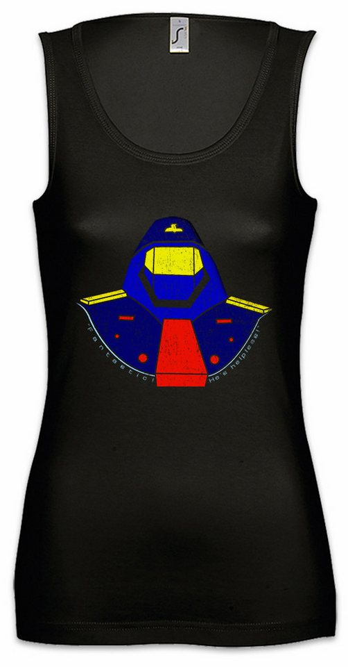 Urban Backwoods Tanktop Miles Mayhem Ärmelloses Damen T-Shirt M.A.S.K. Vemom Kult TV Series Mask Cartoon Comic Eighties von Urban Backwoods