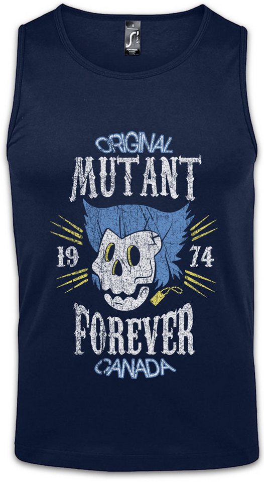Urban Backwoods Tanktop Mutant Forever Ärmelloses T-Shirt X Comic Movies Wolverine Men Logan Claws Fun X-Men Skull von Urban Backwoods