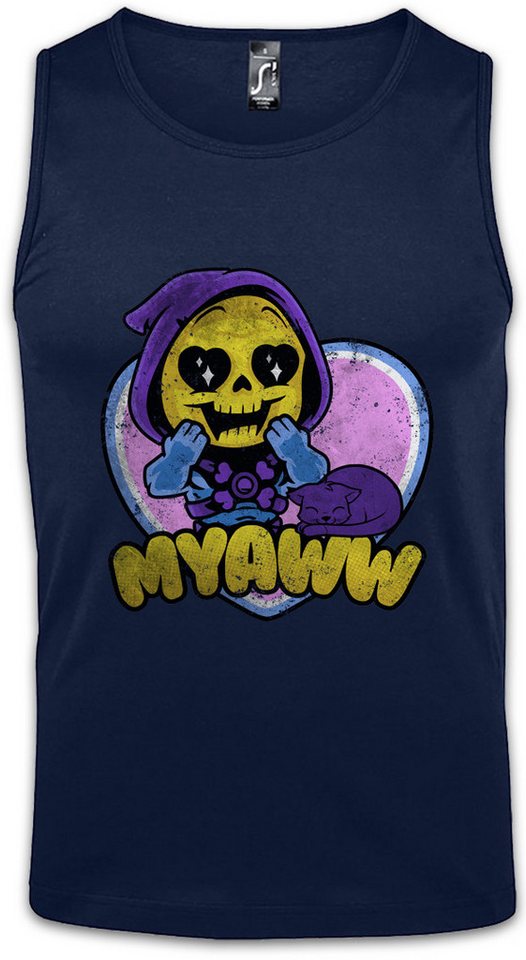 Urban Backwoods Tanktop Myaww Ärmelloses T-Shirt Masters He Comic Retro 80s Universe Man Sword Power Grayskull Cartoon Retro von Urban Backwoods