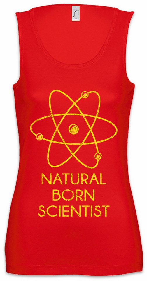 Urban Backwoods Tanktop Natural Born Scientist Ärmelloses Damen T-Shirt Lehrer Fun Teacher Nerd Geek Science Professor von Urban Backwoods