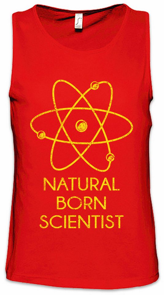 Urban Backwoods Tanktop Natural Born Scientist Ärmelloses T-Shirt Lehrer Fun Teacher Professor Nerd Geek Science Professor von Urban Backwoods