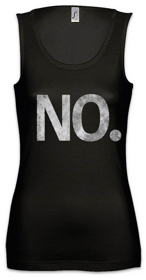 Urban Backwoods Tanktop No. Ärmelloses Damen T-Shirt Nein Misanthop Outsider Real Life Außenseiter Social Interaction Introvertiert von Urban Backwoods