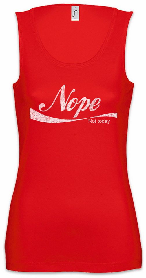 Urban Backwoods Tanktop Nope Cola Ärmelloses Damen T-Shirt Gamer Fun Games Gaming Video PC Informatiker Informatik Dungeons Computer von Urban Backwoods