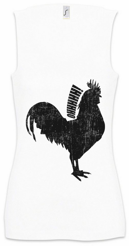 Urban Backwoods Tanktop Oh Cock Ärmelloses Damen T-Shirt Cocky Hahn Kikeriki Stolz Arrogant Pride Man Men Boy von Urban Backwoods