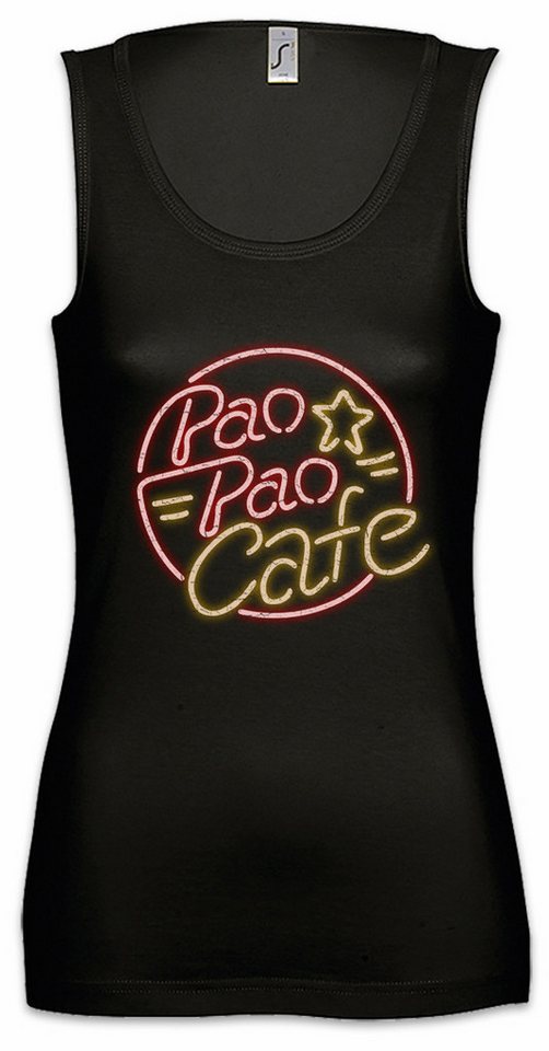 Urban Backwoods Tanktop Pao Pao Cafe Ärmelloses Damen T-Shirt Fatal Logo Symbol Sign Fury Game Games Gaming Bar von Urban Backwoods