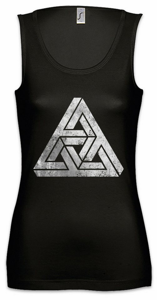 Urban Backwoods Tanktop Penrose Logo Sign III Ärmelloses Damen T-Shirt Big Geek Triangle Bang Theory Parkett Treppe Nerd von Urban Backwoods