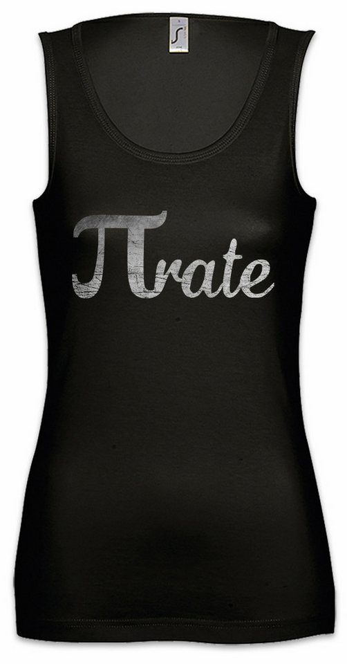 Urban Backwoods Tanktop Pirate Ärmelloses Damen T-Shirt Pi Piraten Lehrer Teacher Professor Mathe Mathelehrer Maths Mathematik von Urban Backwoods