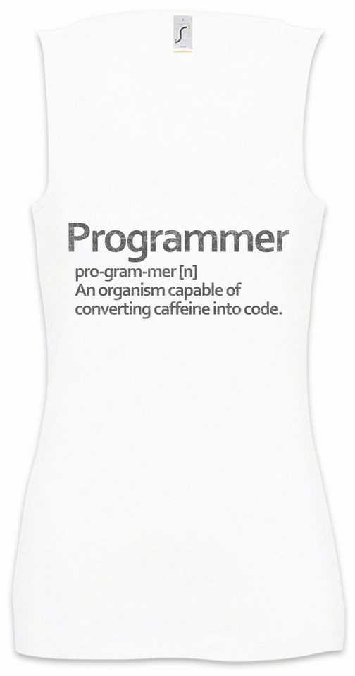 Urban Backwoods Tanktop Programmer Ärmelloses Damen T-Shirt Admin Informatiker Informatik Nerd Science Scientist Wissenschaft von Urban Backwoods