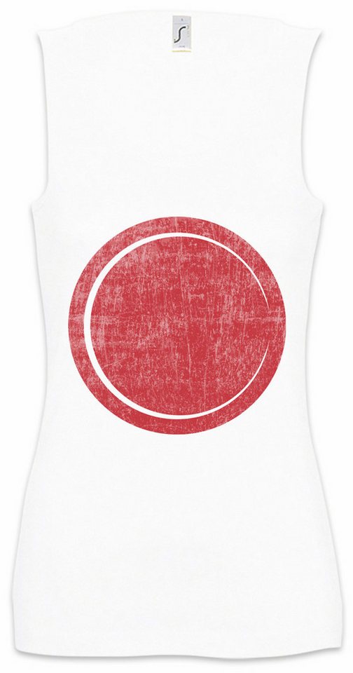 Urban Backwoods Tanktop Red Circle Ärmelloses Damen T-Shirt Riverdale Archie Sign Logo Symbol School Series Team Mannschaft von Urban Backwoods