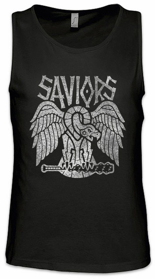 Urban Backwoods Tanktop Saviors Patch Ärmelloses T-Shirt Negan Lucille Baseball The Series Walking Gang von Urban Backwoods