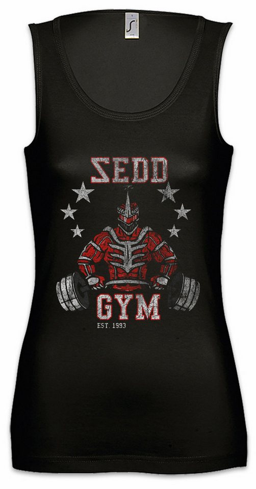 Urban Backwoods Tanktop Sedd Power Gym Ärmelloses Damen T-Shirt No Pain Gain Power Training Building Gainz Curls Heavy von Urban Backwoods