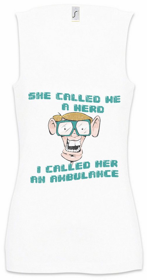 Urban Backwoods Tanktop She Called Me A Hero Ärmelloses Damen T-Shirt Fun Binary Code Binär Nerd Lehrer Freak Gamer von Urban Backwoods