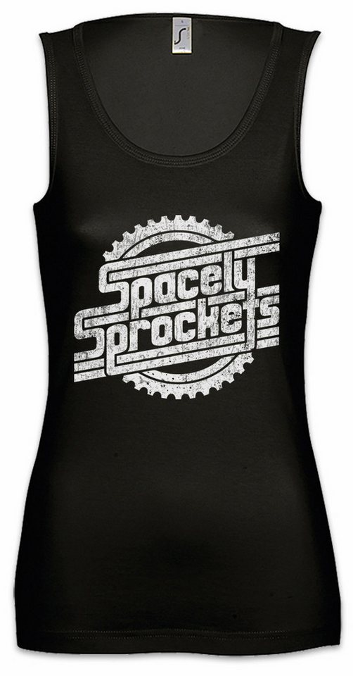 Urban Backwoods Tanktop Spacely's Space Sprockets Inc. Logo Ärmelloses Damen T-Shirt George Cartoon Symbol Jetson TV von Urban Backwoods