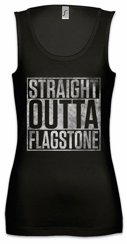 Urban Backwoods Tanktop Straight Outta Flagstone Ärmelloses Damen T-Shirt The Kingkiller Books Chronicle Kvothe Die Königsmörder von Urban Backwoods