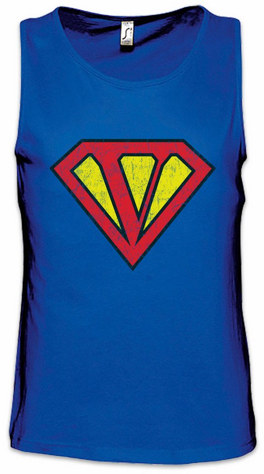 Urban Backwoods Tanktop Super V Ärmelloses T-Shirt Buchstabe Initialen Vorname Nachname Man Fasching Karneval Kostüm Costume von Urban Backwoods