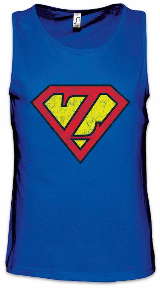 Urban Backwoods Tanktop Super Z Ärmelloses T-Shirt Buchstabe Initialen Vorname Nachname Man Fasching Karneval Kostüm Costume von Urban Backwoods