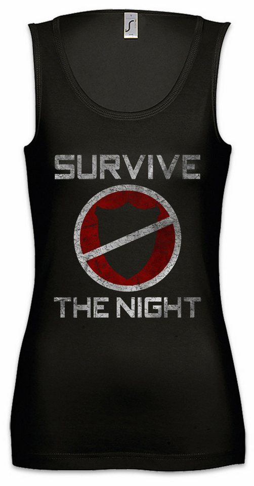 Urban Backwoods Tanktop Survive The Night Ärmelloses Damen T-Shirt The Mask Maske Purge God Zeichen Logo Sign symbole von Urban Backwoods