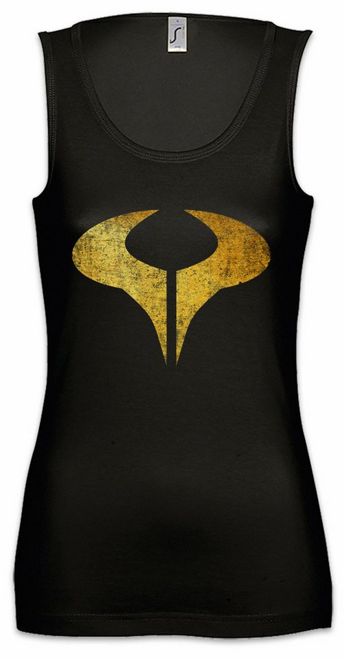 Urban Backwoods Tanktop Symbol Of Cronos Ärmelloses Damen T-Shirt Sci-Fi Cronus Sign Logo Systemlord Stargate Science Fiction von Urban Backwoods
