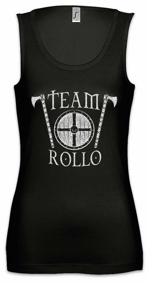 Urban Backwoods Tanktop Team Rollo Ärmelloses Damen T-Shirt Vikings Wikinger Thor Odhin Berserker Norsemen Midgard Ragnar von Urban Backwoods