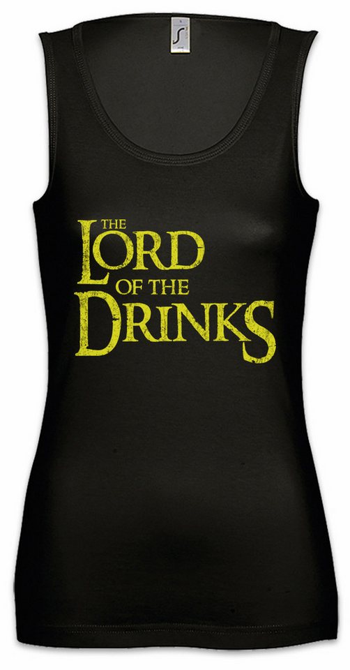 Urban Backwoods Tanktop The Lord Of The Drinks Ärmelloses Damen T-Shirt Rings Herr der Gondor Mordor der Ringe Hobbit von Urban Backwoods