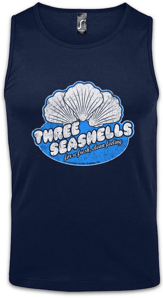 Urban Backwoods Tanktop Three Seashells Ärmelloses T-Shirt Demolition Drei Muscheln Toilette Klo Toilett Man Movie von Urban Backwoods