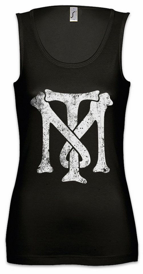Urban Backwoods Tanktop Tony Montana Logo Ärmelloses Damen T-Shirt Tm Symbol Mobster Scarface Gangster Mafia Pacino Film von Urban Backwoods