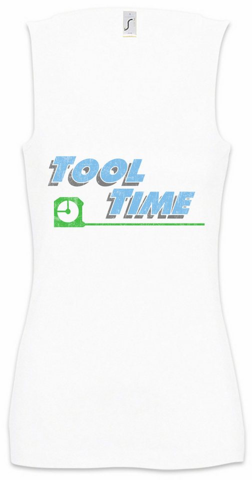 Urban Backwoods Tanktop Tool Time Ärmelloses Damen T-Shirt Home Tim Logo Symbol Taylor TV Mal Wer Hämmert Kult von Urban Backwoods