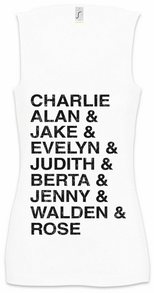 Urban Backwoods Tanktop Two And A Half Names Ärmelloses Damen T-Shirt Charlie Alan Fun Men Uncle Harper Onkle Waffles von Urban Backwoods