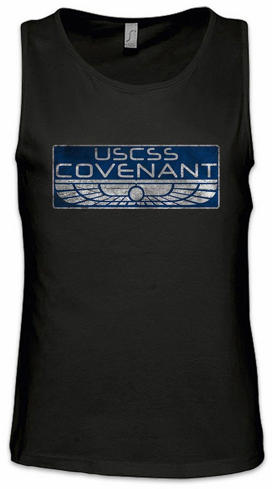 Urban Backwoods Tanktop USCSS Covenant Patch Ärmelloses T-Shirt Ripley Prometheus Nostromo Weyland Face Hugger Saga von Urban Backwoods
