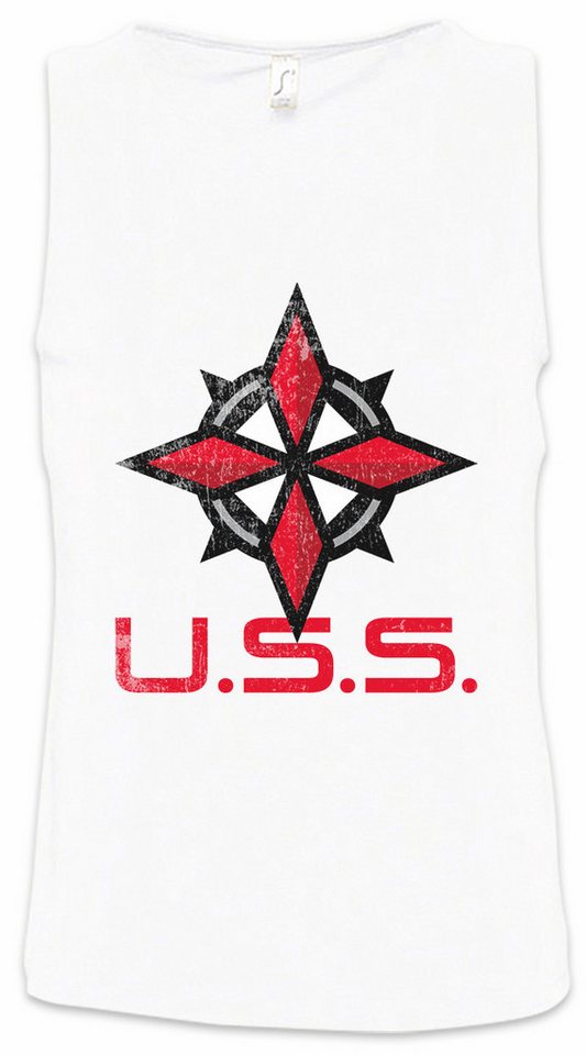 Urban Backwoods Tanktop Umbrella Security Service Logo Ärmelloses T-Shirt Resident Horror Racoon Corporation Corp Evil von Urban Backwoods