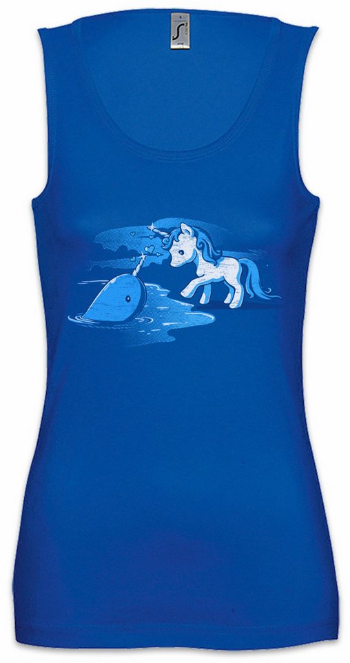 Urban Backwoods Tanktop Unicorn Unihorn Ärmelloses Damen T-Shirt Einhorn Regenbogen Horn Fairies Princess Fairytale Unicorn von Urban Backwoods