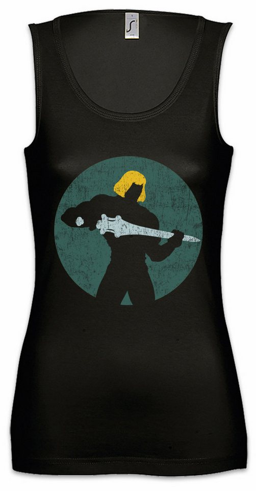 Urban Backwoods Tanktop Universe Hero Ärmelloses Damen T-Shirt He Comic Retro Eighties Man Grayskull Masters Cartoon Retro von Urban Backwoods