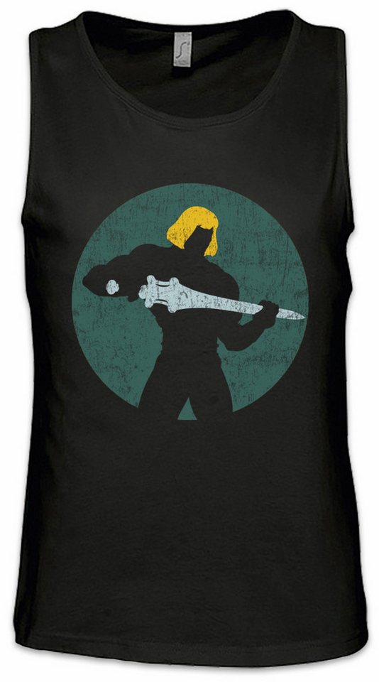 Urban Backwoods Tanktop Universe Hero Ärmelloses T-Shirt He Comic Retro Eighties Man Sword Grayskull Masters Cartoon Retro von Urban Backwoods