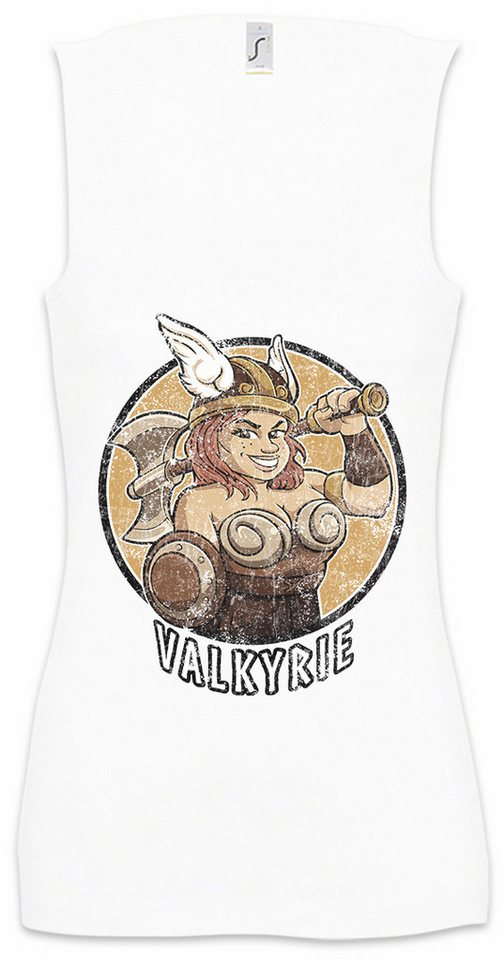 Urban Backwoods Tanktop Valkyrie Ärmelloses Damen T-Shirt Symbol Walküren Flügel Walküre Wikinger Walhalla Odin Thor von Urban Backwoods