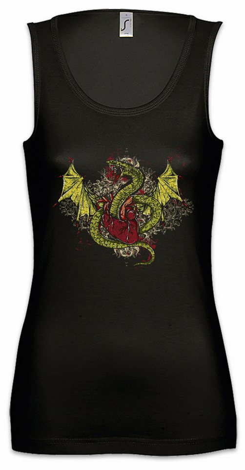 Urban Backwoods Tanktop Vampire Snake Ärmelloses Damen T-Shirt Serpent Snake Schlange Vampir Fledermaus Drache Drachen Bat von Urban Backwoods