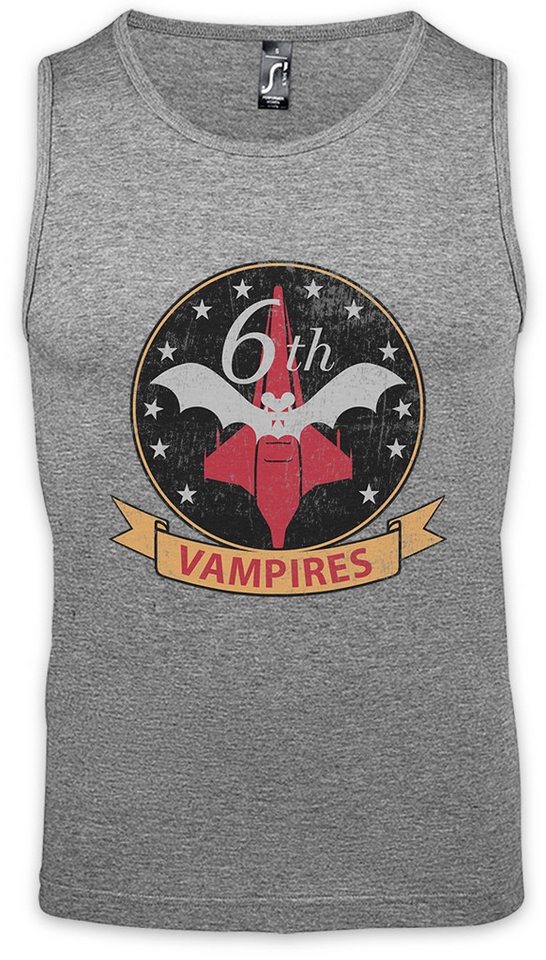 Urban Backwoods Tanktop Vampires Patch Ärmelloses T-Shirt Lieutenant Galactica Space Ship Star Battlestar Raumschiff Battle William von Urban Backwoods
