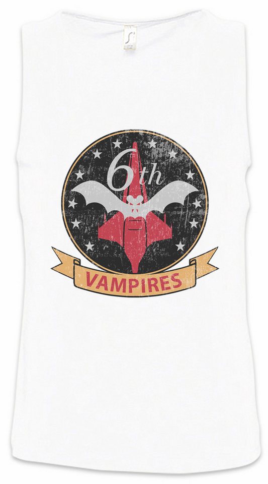 Urban Backwoods Tanktop Vampires Patch Ärmelloses T-Shirt Lieutenant Galactica Space Ship Star Battlestar Raumschiff Battle William von Urban Backwoods