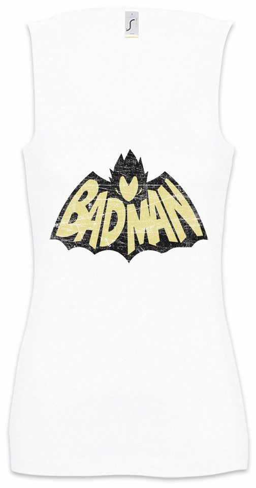 Urban Backwoods Tanktop Vegeta Bad Ärmelloses Damen T-Shirt Anime Dragon Manga Man Ball Son Saiyajin Crossover Batman GT von Urban Backwoods