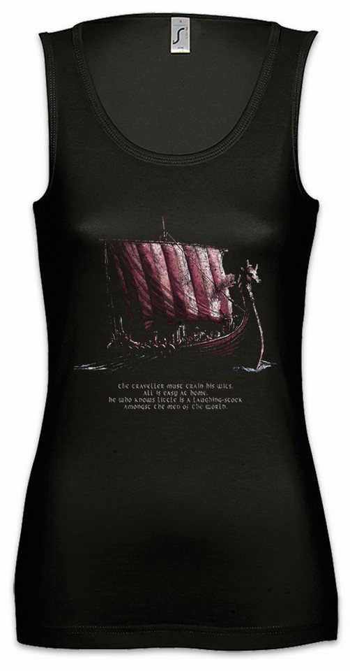 Urban Backwoods Tanktop Viking Ship II Ärmelloses Damen T-Shirt Vikings Schiff Wikinger Drachenboot Langschiff Ruderboot Longship von Urban Backwoods