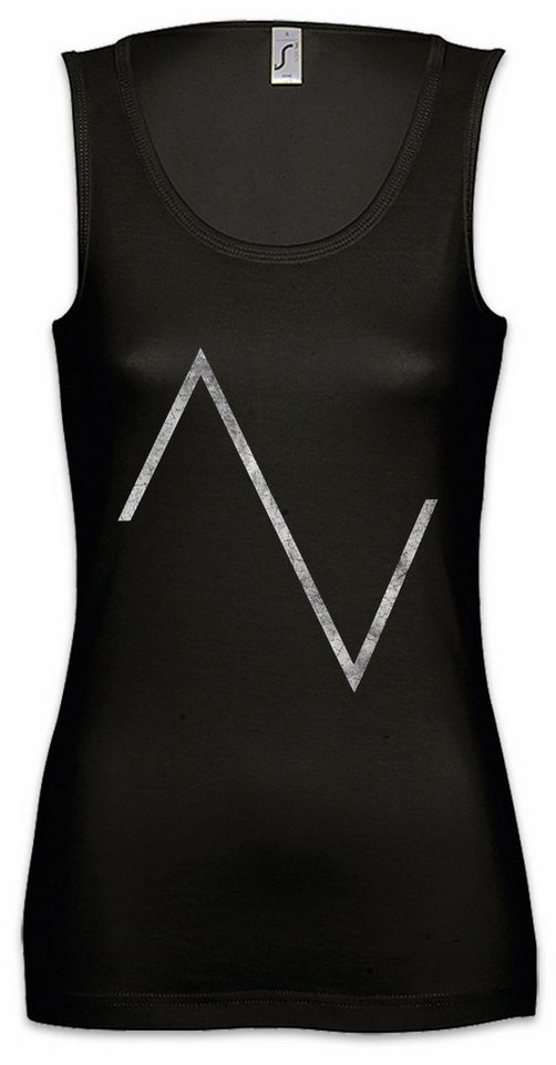 Urban Backwoods Tanktop Wave Triangle Ärmelloses Damen T-Shirt Synthesizer Electro Techno LFO Music DJ MC Elektro von Urban Backwoods