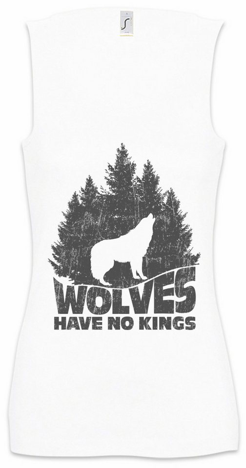 Urban Backwoods Tanktop Wolves Have No Kings II Ärmelloses Damen T-Shirt The Farseer Wolf Wulf Fitz Der Weitseher Chivalry von Urban Backwoods