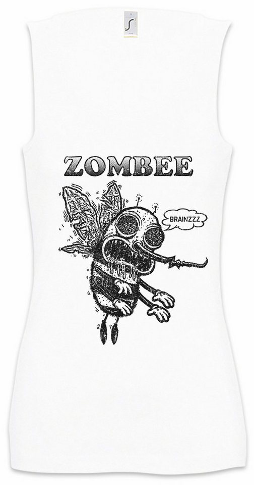 Urban Backwoods Tanktop Zombee Ärmelloses Damen T-Shirt The Walking Living Zombie Zombies Biene Bee Walkers Imker von Urban Backwoods